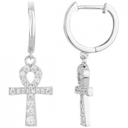 Boucles d'oreilles argent...