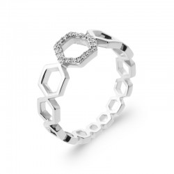 Bague argent zirconium...