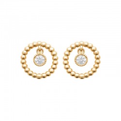 Boucles d'oreilles plaqué...