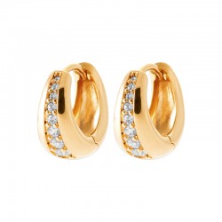 Collier plaqué zirconium...