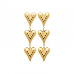 Boucles d'oreilles acier...