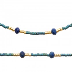 Collier acier PVD DORÃ‰...