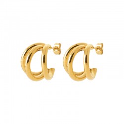 Boucles d'oreilles acier...