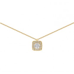 Collier or 375 zirconium 9K...