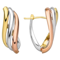 Boucles d'oreilles or 375...