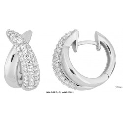Boucles d'oreilles argent...