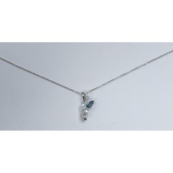 Collier or 375 pierre fine...