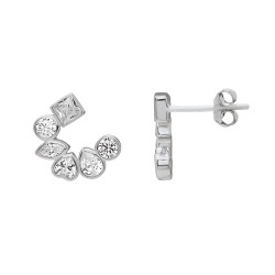 Boucles d'oreilles argent...