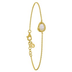 Bracelet argent perle...