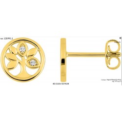 Boucles d'oreilles plaqué...