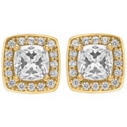 Boucles d'oreilles or 375...