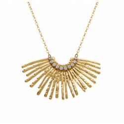 Collier acier EVENTAIL...