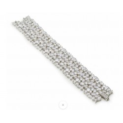 Bracelet argent zirconium...