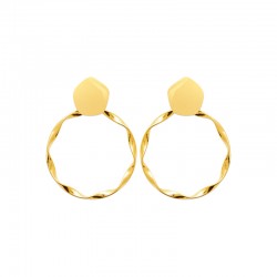 Boucles d'oreilles acier...