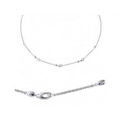 Collier argent COL FA AG RH