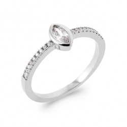 Bague argent zirconium...