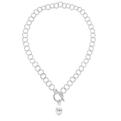 Collier argent Aurore...