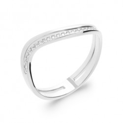 Bague argent zirconium...