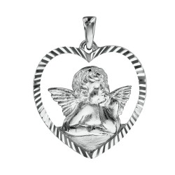 Médaille argent PENDENTIF...