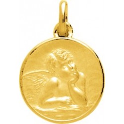 Médaille plaqué Ange